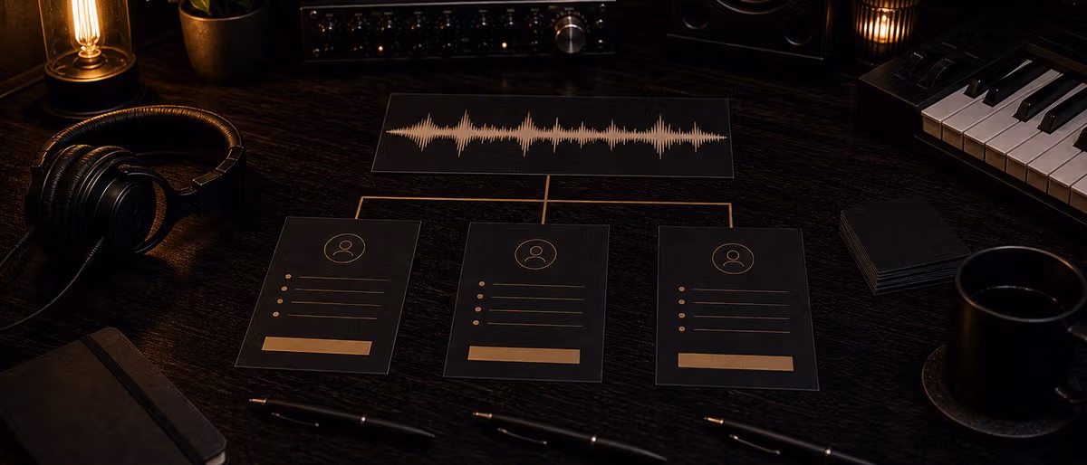 Song Splits Explained for Producers, Writers, and Artists Rehberi 2027