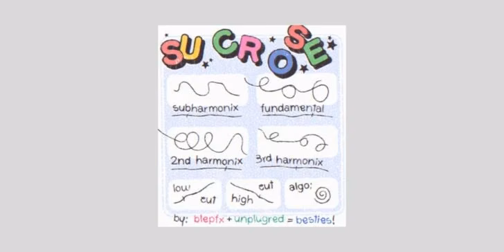 Sucrose Harmonic Generator: Free Plugin by UnplugRed & BlepFX