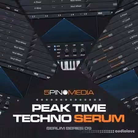 5Pin Media Peak Time Techno Serum [Synth Presets]