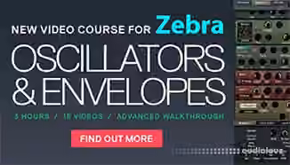 ADSR Sounds ZEBRA Oscillators and Envelopes Masterclass [TUTORiAL]