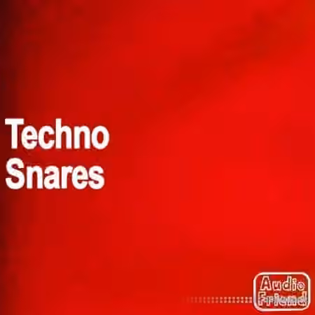 AudioFriend Techno Snares [WAV] - Sample Pack Artwork