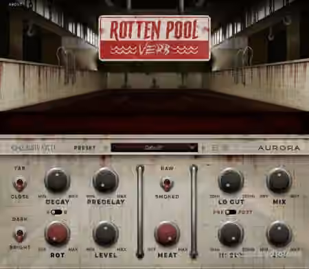 Aurora DSP RottenPoolVerb v1.7.0 [WiN]