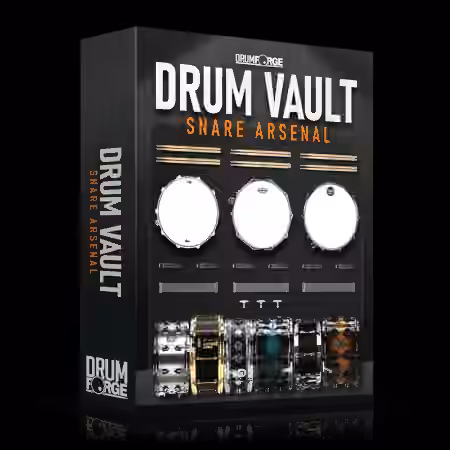 Drumforge Drum Vault Snare Arsenal Full Edition v1.1 [WAV, Synth Presets]