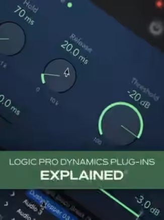 Groove3 Logic Pro Dynamics Plug-Ins Explained [TUTORiAL]