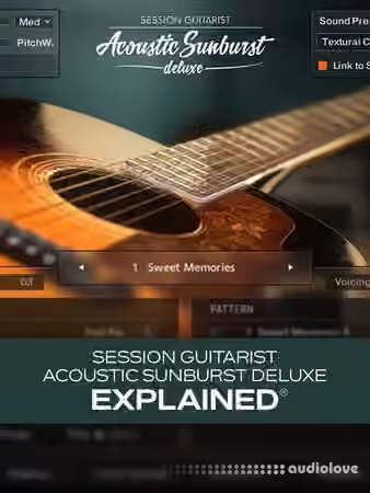 Groove3 Session Guitarist Acoustic Sunburst Deluxe Explained [TUTORiAL]