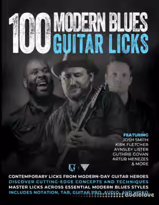 GuitarVivo 100 Modern Blues Guitar licks by JTC [TUTORiAL]