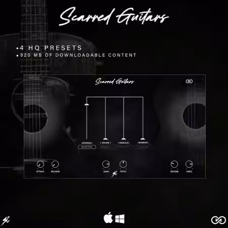 Infinite Audio Scarred Guitars VSTi [WiN, MacOSX]