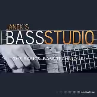 Janek Gwizdala's Bass Studio THE BASICS BASS TECHNIQUE [TUTORiAL]