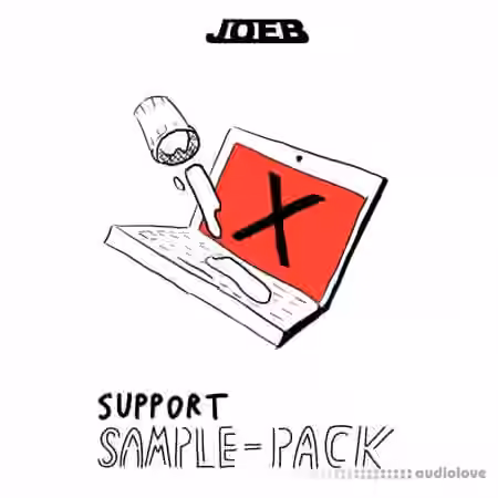 JoeB Support Sample Pack Vol.1 [WAV] - Sample Pack Artwork