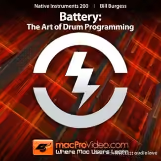 MacProVideo Native Instruments 200 Battery The Art of Drum Programming [TUTORiAL]