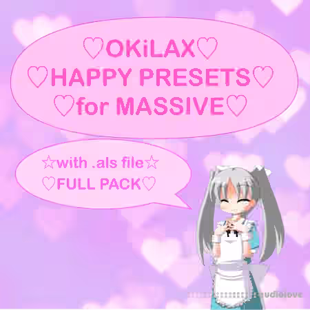 OKiLAX Happy Presets Pack for Massive [MiDi, Synth Presets] - Sample Pack Artwork