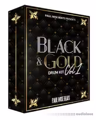 Paul Wise Beats Black and Gold Drum Kit Vol.1 [WAV]