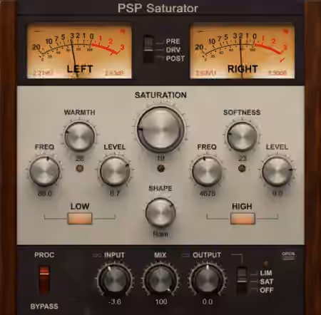 PSPaudioware PSP Saturator v1.1.3 [WiN]