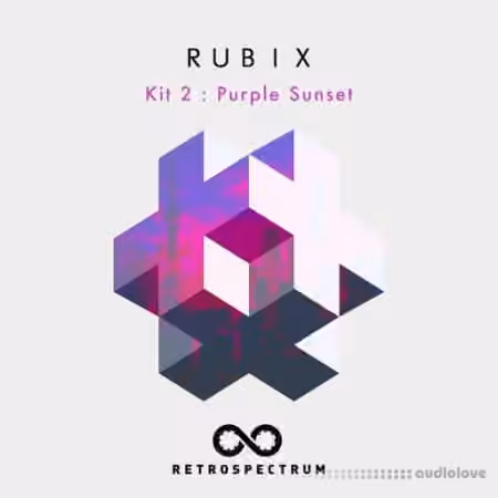 Retrospectrum Rubix Kit 2: Purple Sunset [WAV] - Sample Pack Artwork