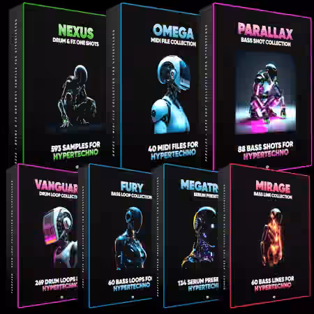 Savage Sounds Hypertechno Sample Pack [WAV, MiDi, Synth Presets]