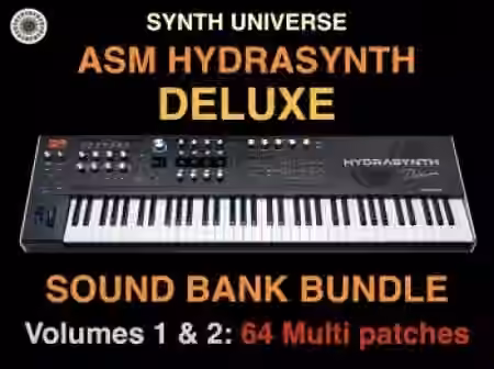 Synth Universe Hydrasynth Deluxe Sound Banks Vol.1 and 2 Bundle [Synth Presets]