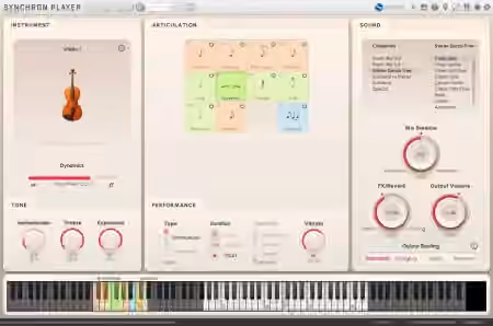 Vienna Symphonic Library Synchron Solo Violin 1 Full for Synchron Player